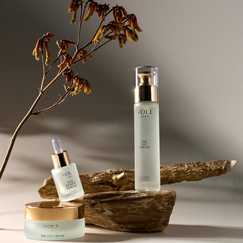 SET VOLE LABS: Eye Renew Serum, The Lift Serum, The Lift Cream